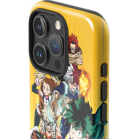 My Hero Academia Deku Squad Season 5 iPhone 16 Pro Max Impact Case